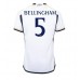 Real Madrid Jude Bellingham #5 Hemma matchtröja 2023-24 Kortärmad Billigt